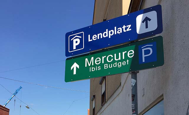 Tiefgarage Lendplatz in Graz