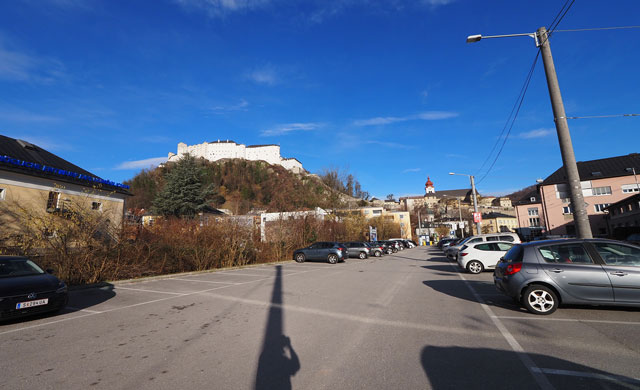 Parkplatz Petersbrunnhof Salzburg